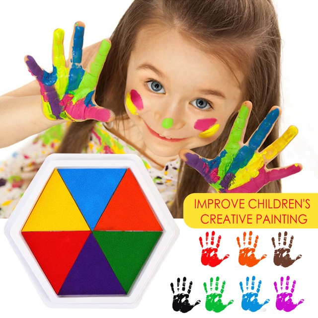 Washable Finger Paint Set Funny Painting Toys For Kids Kids Washable Finger Painting  Set For Children Kids Ages 4-8 Boys And - AliExpress