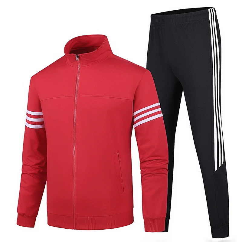 Fashion Running Sets Sport Suit Sportswear Sweatshirt +Sweatpants Mens Clothing 2 Pieces Sets Tracksuit Jogging Suits