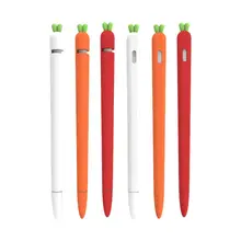 1 компл. Силиконовый защитный чехол с наконечником для Apple Pencil 1st 2nd Pen