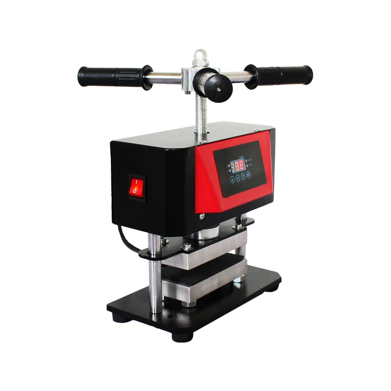 

New design 6cm x 12cm Twist Manual Rosin Heat Press Dual Heated Plate oil extraction rosin heat press transfer machine NO.AP1907