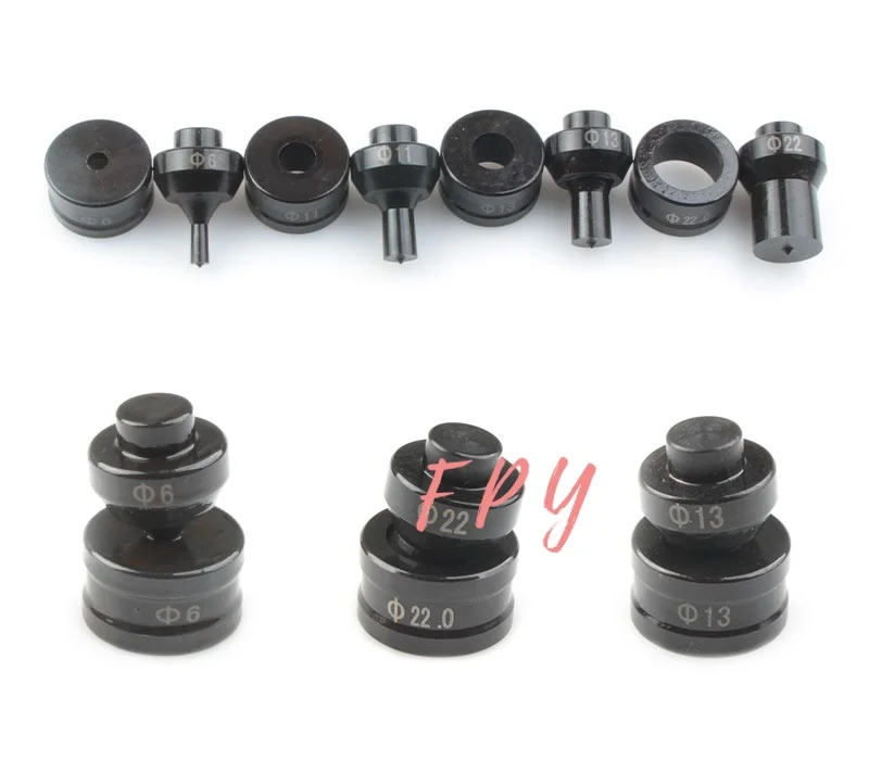 1Pcs Hydraulic  Punching Round Die for CH-60 Hydraulic Punching Machine Steel Plate/Iron Sheet/Copper Busbar Hole Puncher Die