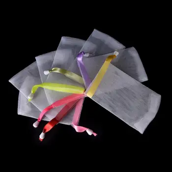 

Portable Hangable Handmade Soap Saver Bag Shower Cleanser Foaming Net Cleansing Bubble Maker Foaming Mesh Net