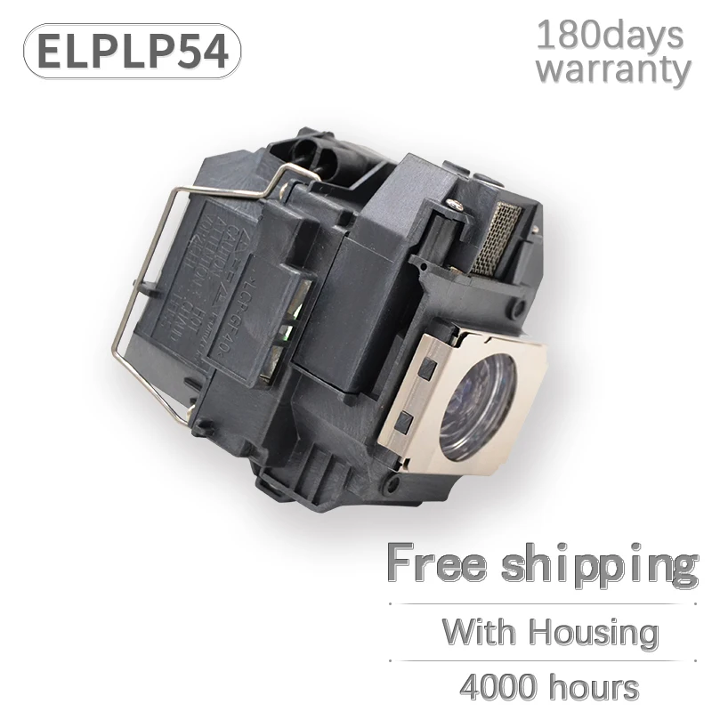 Reemplazo para ELPLP54 lámpara de proyector para Epson B-S10/EB-S7/EB-S72/EB-S8/EB-S82/EB-S9/EB-S92/EB-W10/EB-W7/EB-W8/EB-W8D/EB-W9