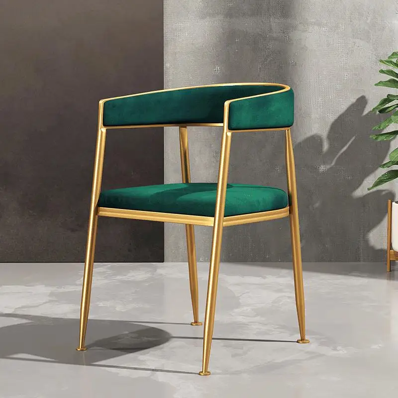 

Northern Europe Light Luxury Dining Chair Home Chair Modern Simple Leisure Ins Net Red Hotel Restaurant Designer Chair