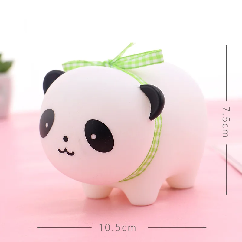 ПВХ мультфильм животные копилка игрушки милая Панда Кролик коала копилка экономия подарки для детей
