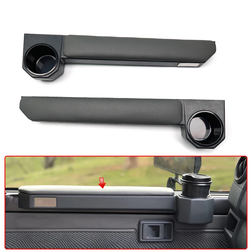 Door Armrest Cup Holder For Toyota Land Cruiser 70 Series