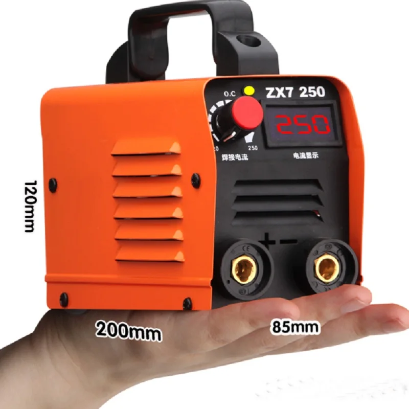 zx7 Series DC Inverter ARC Welder 220V IGBT MMA Welding Machine 250 Amp for Home Beginner Lightweight Efficient