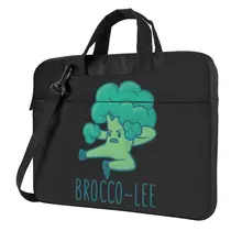 

Bruce Lee Brocco Lee Laptop Bag Case Vegetable Funny Kawaii Business Computer Bag Messenger Waterproof Laptop Pouch