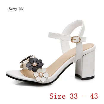 

Women High Heel Sandals Shoes Woman High Heels Ladies Gladiator Sandals Pumps Small Plus Size 33 - 40 41 42 43