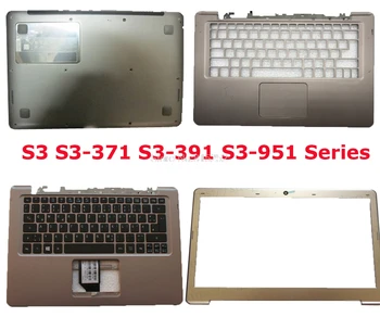 

Palmrest Top Cover Bottom Case For ACER S3 S3-371 S3-391 S3-951 DDCSM30HS-AA01 MS2346 S3 Series 13.3" ZYE460C10LA017 LCD Bezel