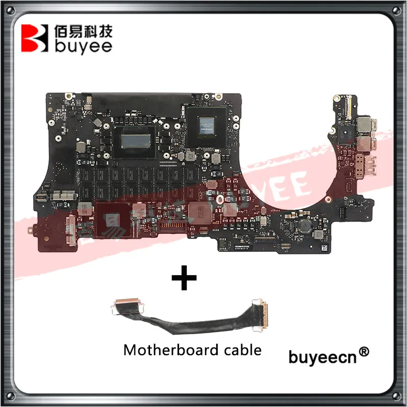 US $208.99 Tested Logic Board For MacBook Retina A1398 Motherboard I7 23 GHz26GHz27GHz8G 16GB RAM 1G GPU 2012 8203332A Mainboard