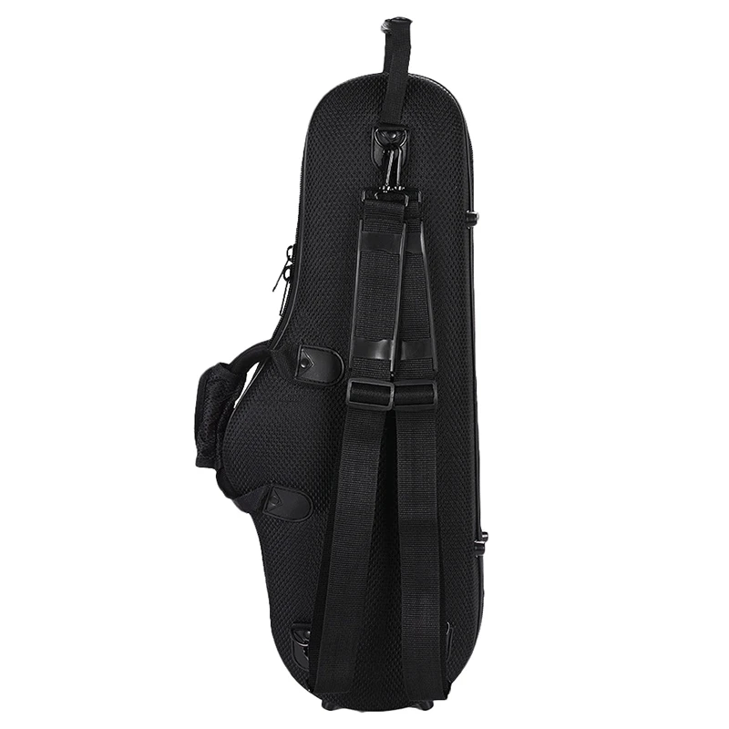 Водонепроницаемая ткань Оксфорд альт саксофон большая сумка коробка саксофон мягкий чехол с регулируемым плечевым ремнем, черный