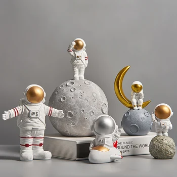 

Ins Hot Creative Astronaut Series Desktop Decoration Cosmonaut Bookshelf Ornaments Hallway Decors Birthday Gift Present