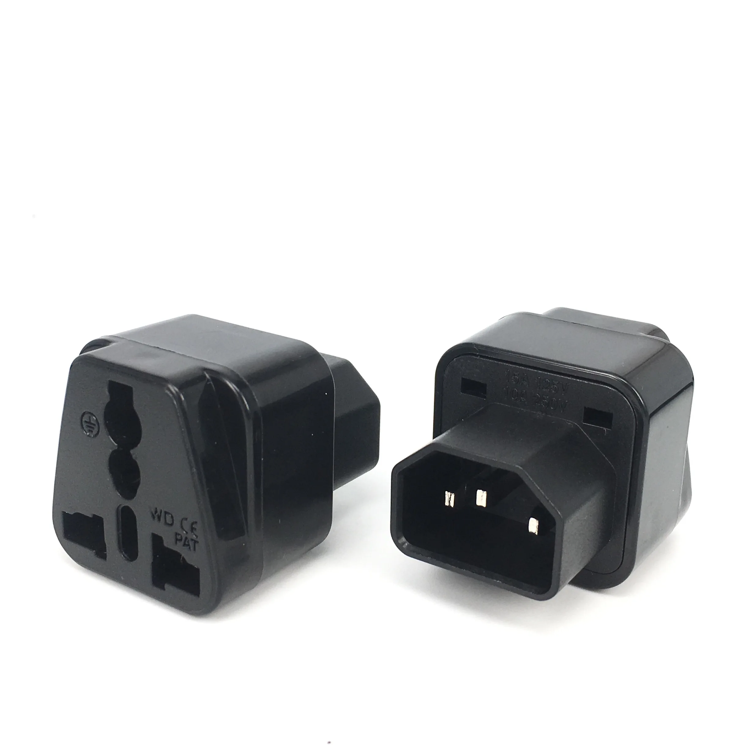 High quality IEC 320 C14 Male to C13 Female 10A Power Adapter PDU UPS