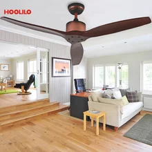 Одежда высшего качества 52 дюйма 3 деревянные лопасти Скорость потолочный вентилятор без светильник 110V 220 V. потолочный вентилятор с управлением смайликами