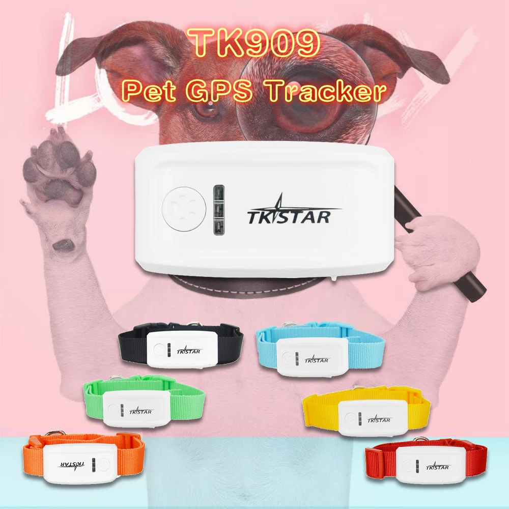 Tk909 Gps Tracker For Kids Pet Animal Global Mini Gps Pet Tracker
