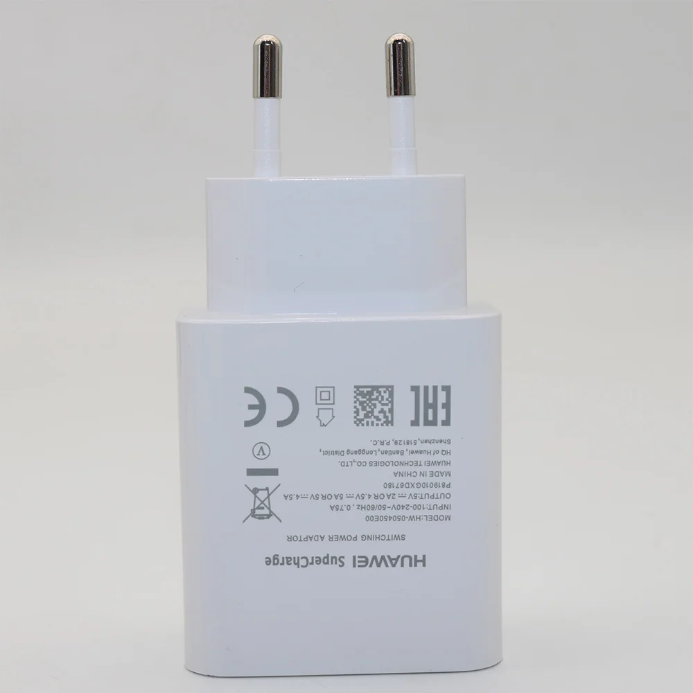 huawei 5V 4.5A USB Supercharge быстрое зарядное устройство 22,5 w адаптер 5A type C кабель для mate 20 X P30 P20 Pro P10 Plus mate 9 10