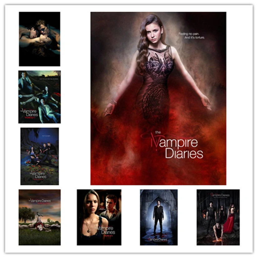 

Full Square/Round 5D DIY Diamond Embroidery "The Vampire Diaries Elena" Diamond Painting Cross Stitch Rhinestone 3D Decor WG1271