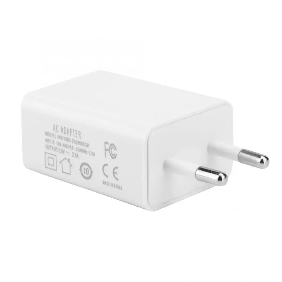ЕС США Plug 10 Вт 5V2A Смарт быстрое зарядное устройство для зарядки телефона адаптер питания для iPhone/iPod/Android с Умной функцией обнаружения