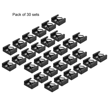 

Andoer Cold Shoe Mount Adapter Base Bracket with 1/4" Mounting Screw for DSLR Camera Cage Flash LED Light Microphone (Pack of 1)