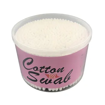 

500pcs/ Pack Double Head Cotton Swab Women Makeup Bamboo Cotton Buds Eyeshadow Blending Tool For Nose Ears Cleaning Tools