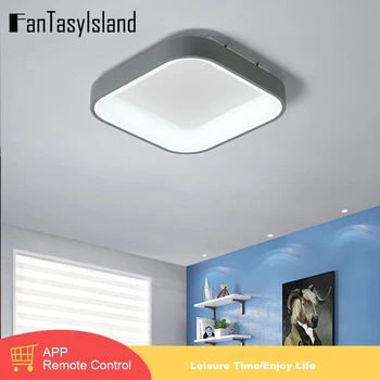 

Modern Minimalist led Ceiling Lights For Living Room Bedroom Dining Room dimmable Lamp indoor round Fixtures Lustres