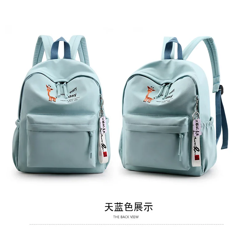 Manufacturers Direct Selling Customizable Harajuku Backpack New Style Korean-style Large Capacity Schoolbag Casual Outdoor