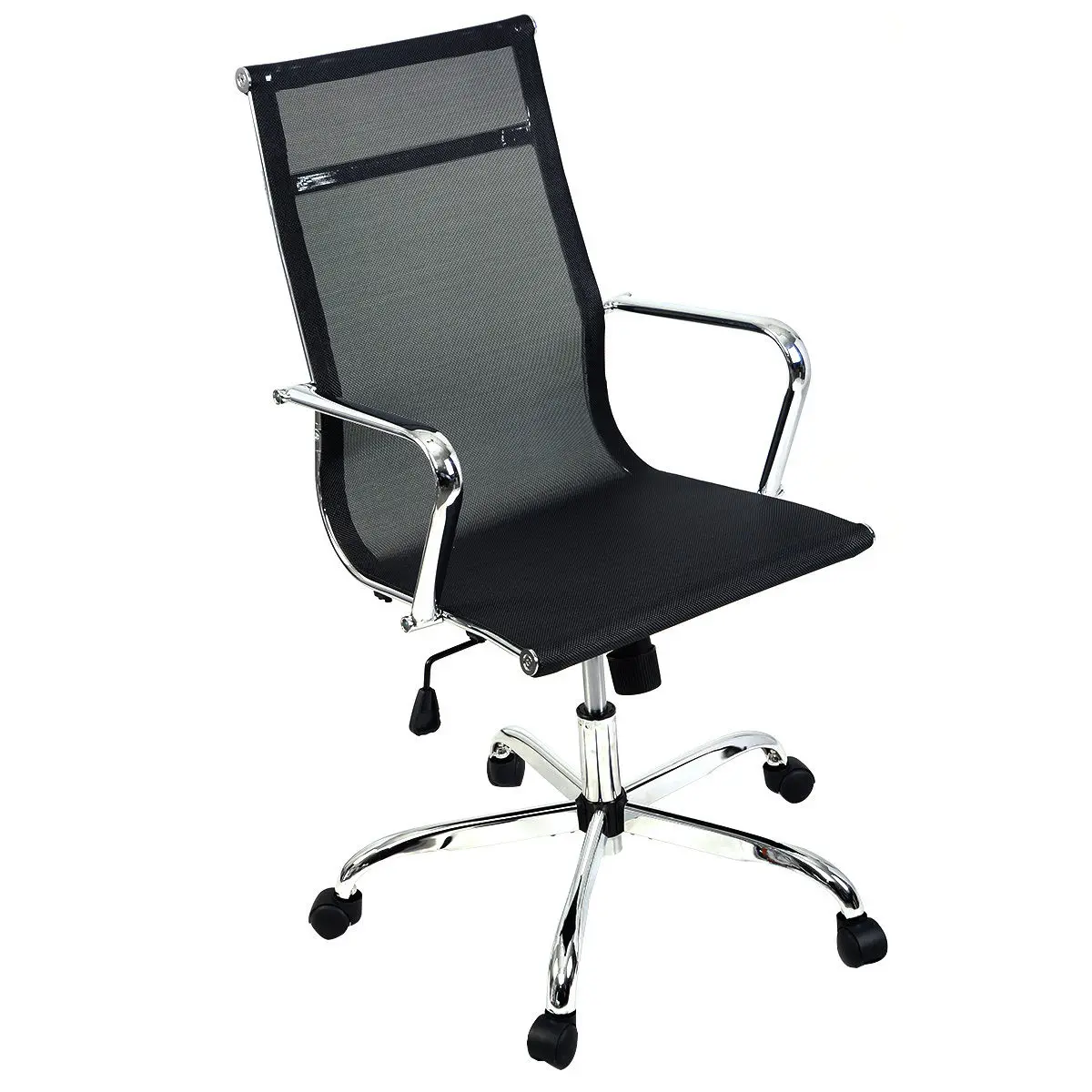 

Costway Modern Ergonomic Mesh High/Mid Back Executive Computer Desk Task Office Chair (High Black)