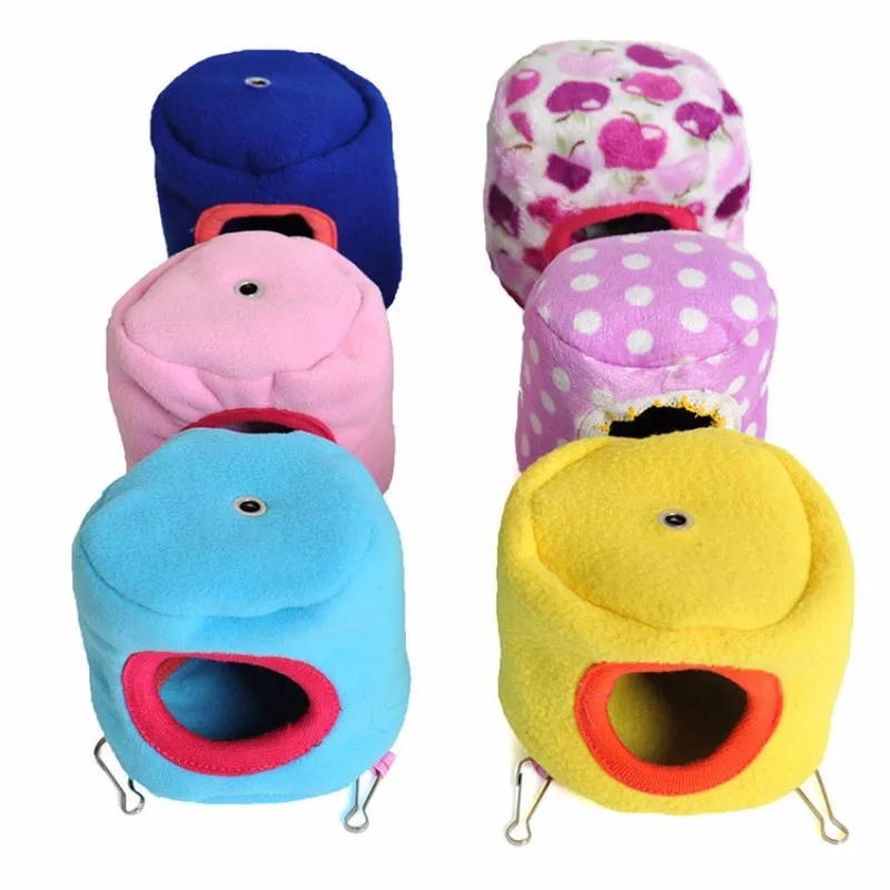 Hammock for Ferret Rabbit Rat Hamster Parrot Squirrel Hanging Bed Toy House 10cm X 10cmNew Qgnv