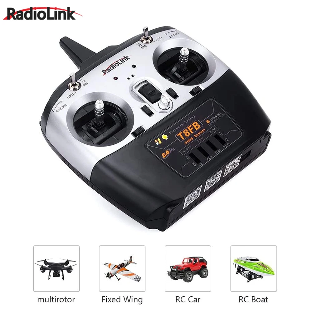 T8FB RadioLink 2 4 ГГц 8ch передатчик с приемником R8EH для радиоуправляемого вертолета DIY RC