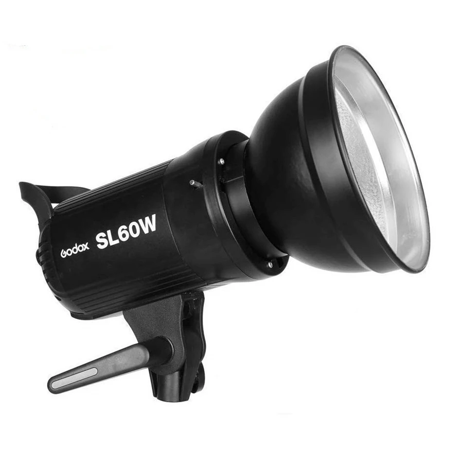 Godox SL60W светодиодный светильник с белой версией и креплением Bowens, непрерывный светильник с пятицветными фильтрами для студийной видеозаписи