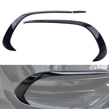 

1Pair Black Front Bumper Splitter Spoiler Canards Fit For Benz A Class W176 A180 A200 A220 A250 AMG A45 2016 2017 2018