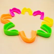 Eva материал цветной узор настраиваемый Пищевой Экологически чистый Спорт Защита зубная розетка протез