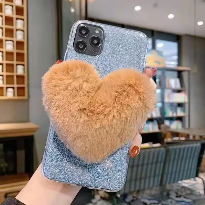 Роскошный баскетбольный мяч Сердце чехол для LG Aristo 2 G7 Q7 G6 Q8 Q6 UF820 X4 V9 V7 V40 V30 V20 V10 Plus чехлы - Цвет: Blue