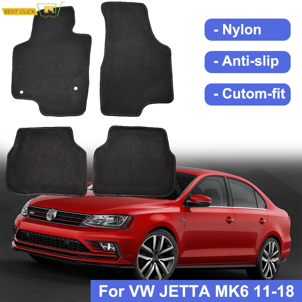 Коврики напольные на заказ для VW Jetta Vento A6 2011 2018 водонепроницаемый коврик с