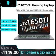 Gaming Laptop Notebook Keyboard Intel-Core Gtx 1650ti I7 10750h Thunderobot 911-Plus