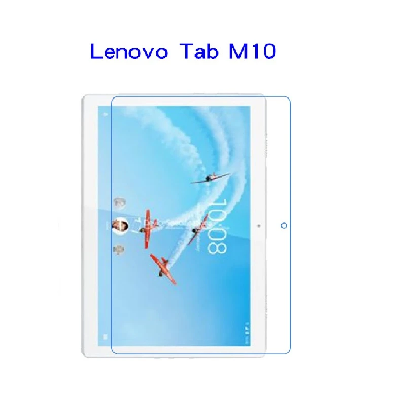 2Pcs 9H PET Case For Lenovo Tab M10 TB-X605F X505F 10.1 Inch Screen Protector Anti Scratch Bubble Free HD Clear Protective Film bluetooth keyboard for samsung tablet