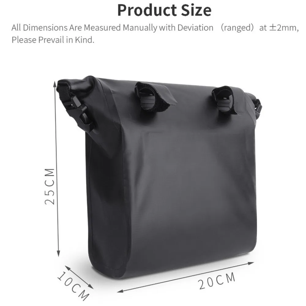 Bicycle Bag Bike front Frame Top Tube Jacking storage Pipe bag mountain Road bike Bracket Rider Sensitive Screen #4Q16 (12)