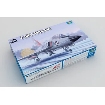 

Trumpeter 02892 1/48 1:48 Scale F-106A F-106B Delta Interceptor Fighter Plane Aircraft Airplane Toy Plastic Assembly Model Kit