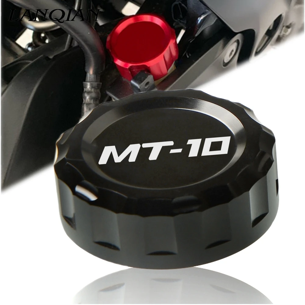 

For YAMAHA MT10 MT 10 MT-10 2016 Motorcycle CNC Aluminum Rear Brake Fluid Reservoir Cover Cap