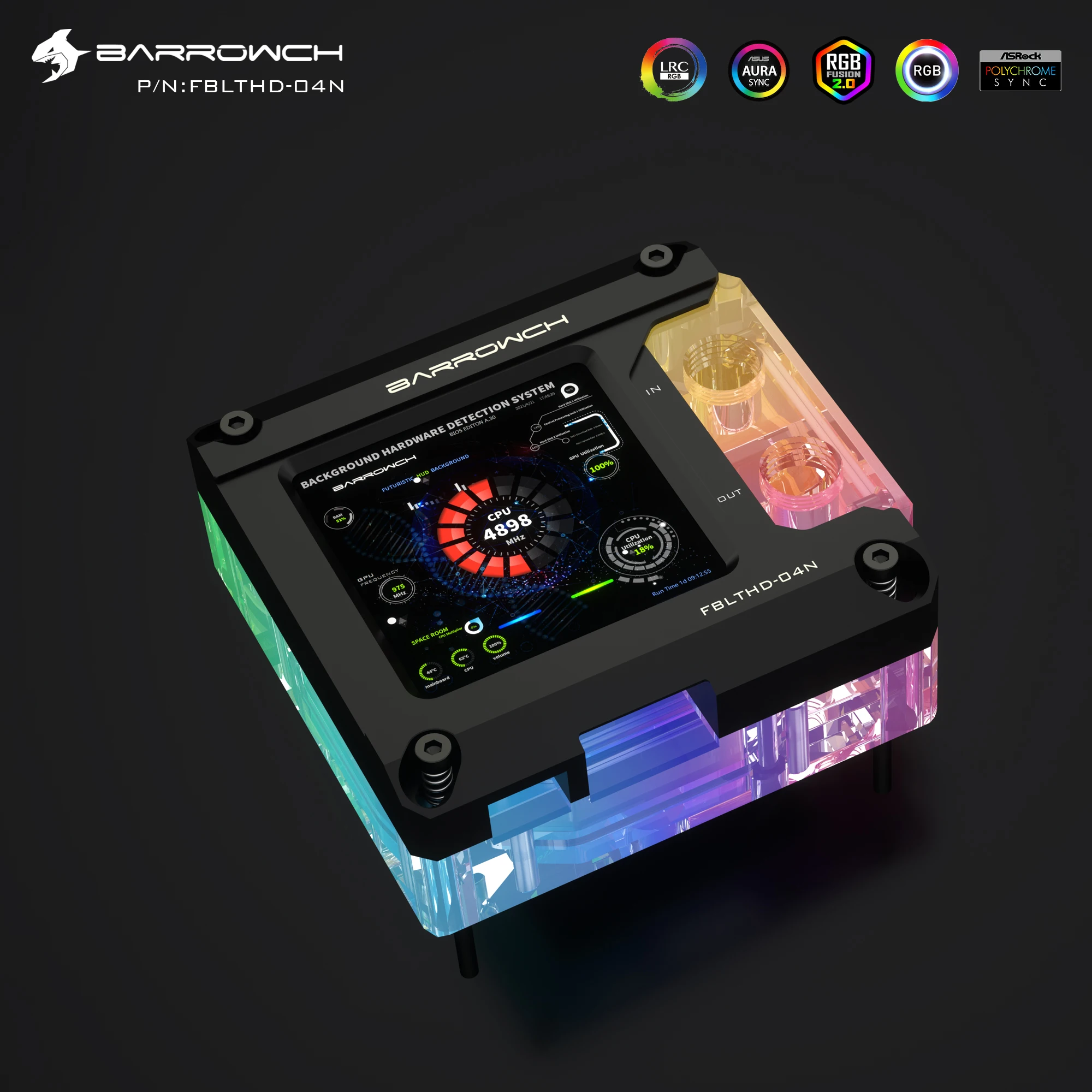 arrowch HDMI Display CPU Water Block 