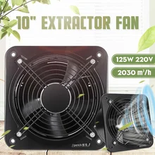 125W 220V 6/8/10 дюймовый вытяжной вентилятор вытяжной воздушный нагнетатель высокого Скорость низкая Шум Ванная комната Кухня унитаз, устанавливаемое на вентиляционное отверстие в салоне автомобиля вентилятор