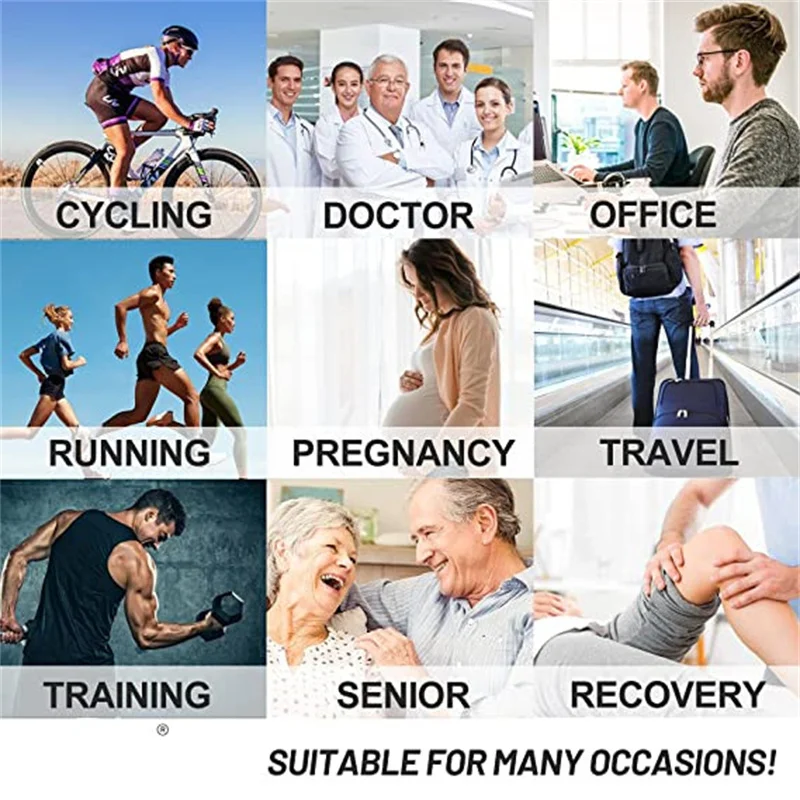 New Compression Socks For Varicose Veins Women's Funny Animal Cute Prints Socks Unisex Outdoor Running Cycling For Nurses