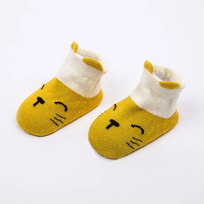 ; плотные детские носки; спортивные зимние мягкие теплые носки для детей; теплые носки-тапочки для мальчиков и девочек; милые хлопковые носки для малышей