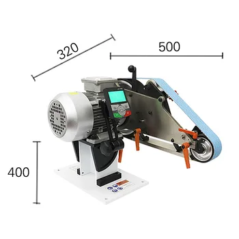 

1500W Small boutique multi-functional belt machine / vertical and horizontal dual-use / DIY belt machine polishing metal surface