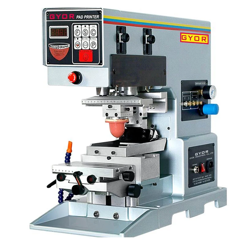 

Automatic dual color pad printer pad printer