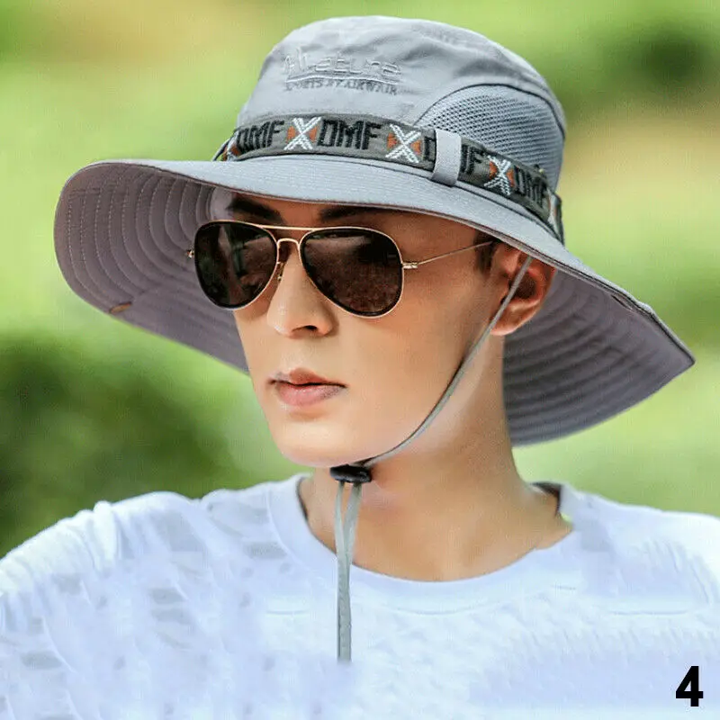Hat Male Summer Fisherman Outdoor Sun Visor Fishing Beach Climbing Cap
