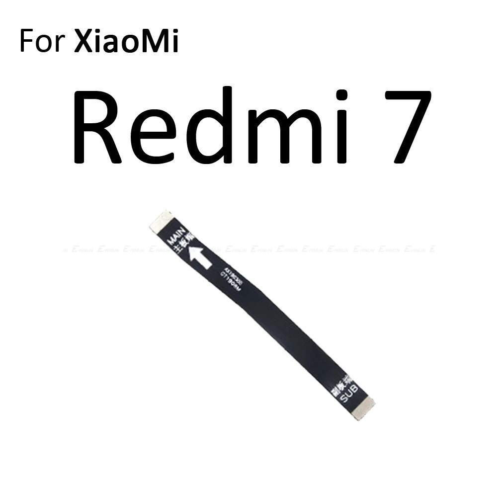 Новинка, материнская плата для основной платы, гибкий ЖК-кабель для Xiaomi Mi 8 SE A2 Lite PocoPhone F1 RedMi S2 6A 7A Note 6 7 Pro - Цвет: For Redmi 7