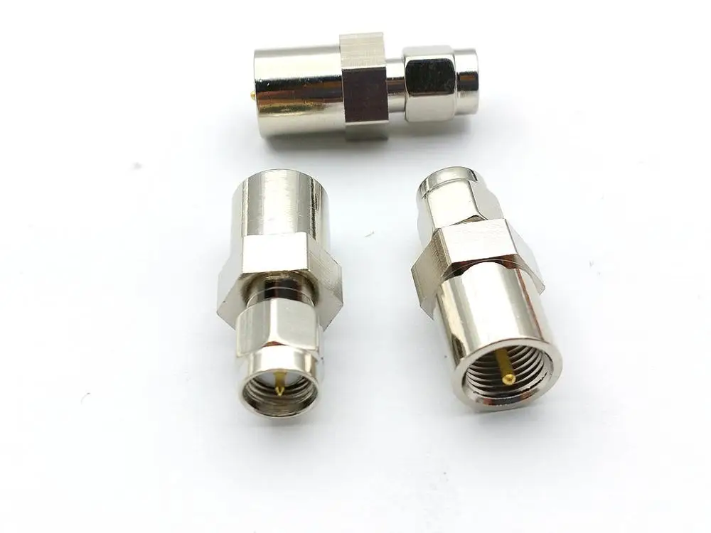 50 шт. латунный адаптер заглушка FME штекер SMA Штекер РЧ адаптер|plug male|plug adapterplug m |