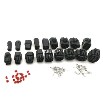 

8set/40set 1/2/3/4/6/8/10/12 Pin Way Waterproof Wire Connector Plug Car Auto Sealed Electrical Set Car Truck connectors